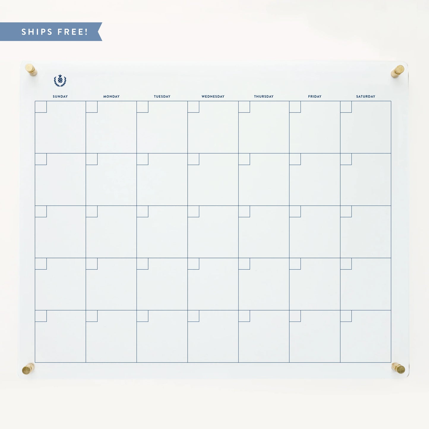 SIMPLIFIED Acrylic Wall Calendars