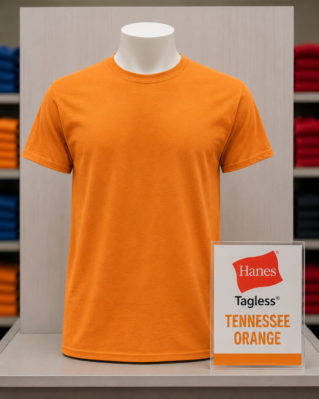 Hanes TENNESSEE ORANGE T-Shirt