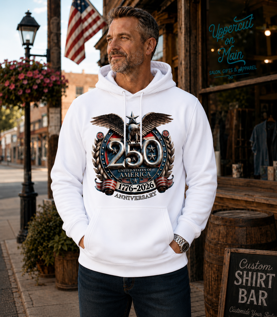 AMERICA 250 ( SHIELD ) Custom Shirt