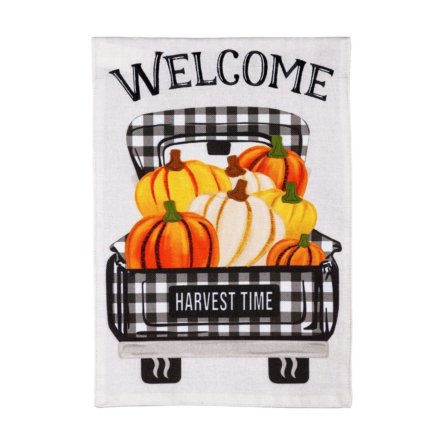 EVERGREEN Fall Garden Flag