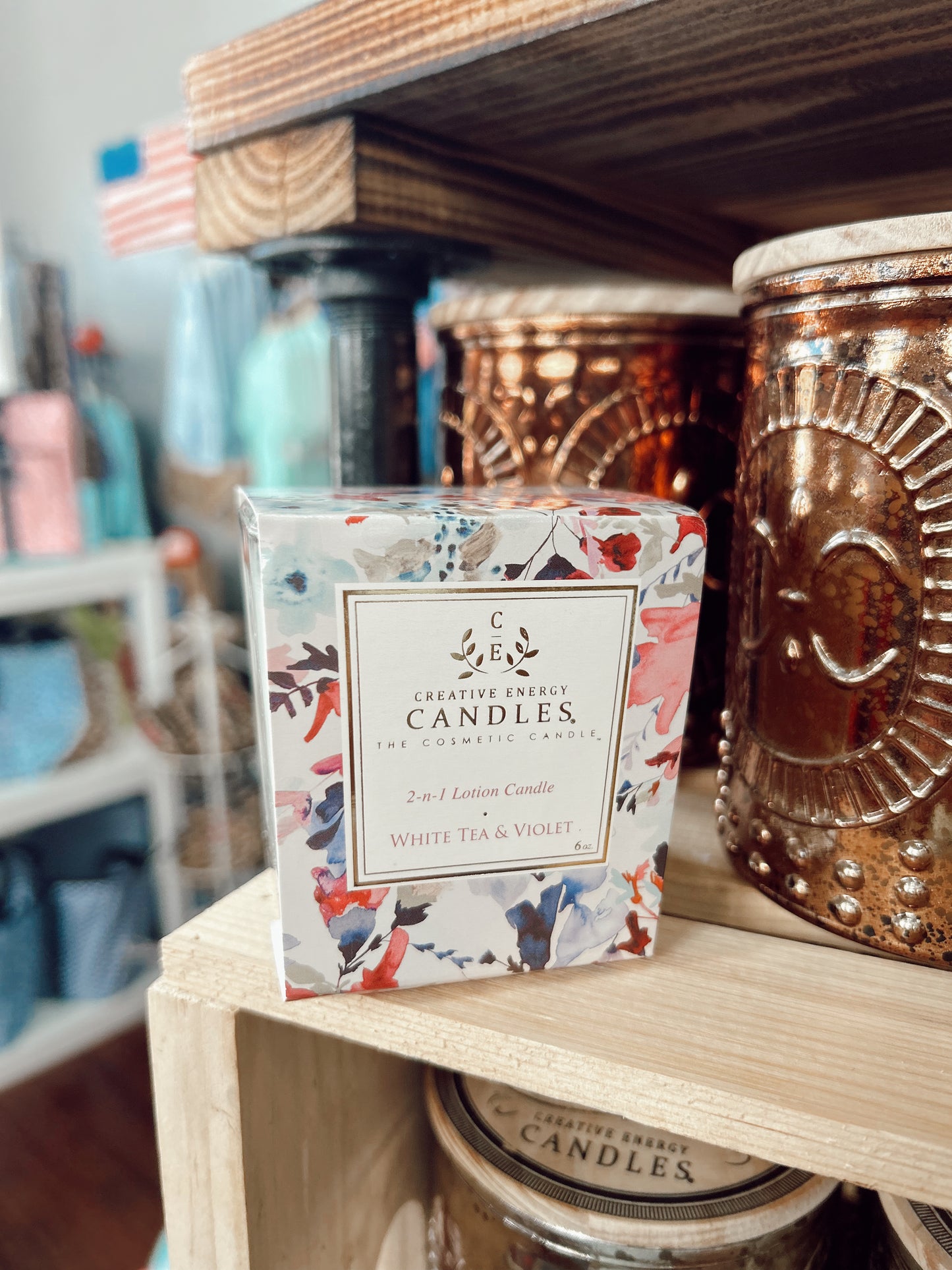 Creative Energy Candles Square 10oz & 6oz