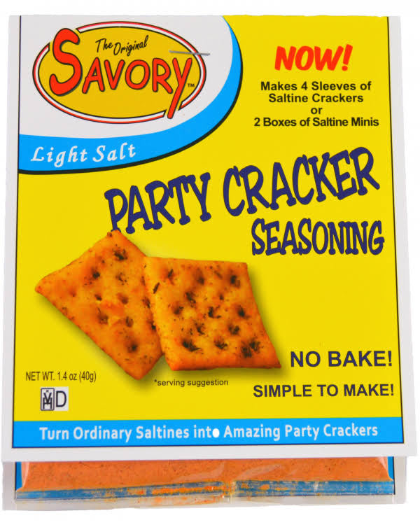SAVORY Party Cracker Seasonings
