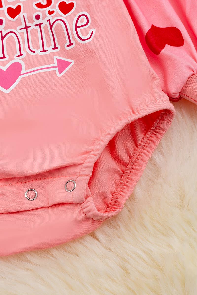 DADDY IS MY VALENTINE ONESIE