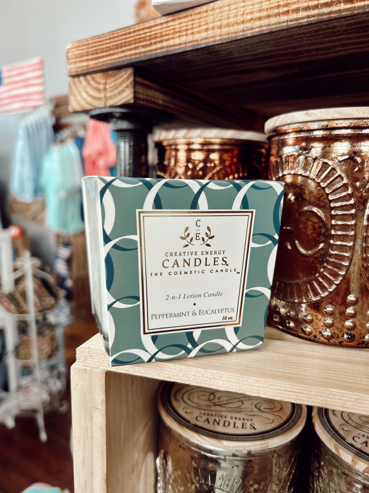 Creative Energy Candles Square 10oz & 6oz