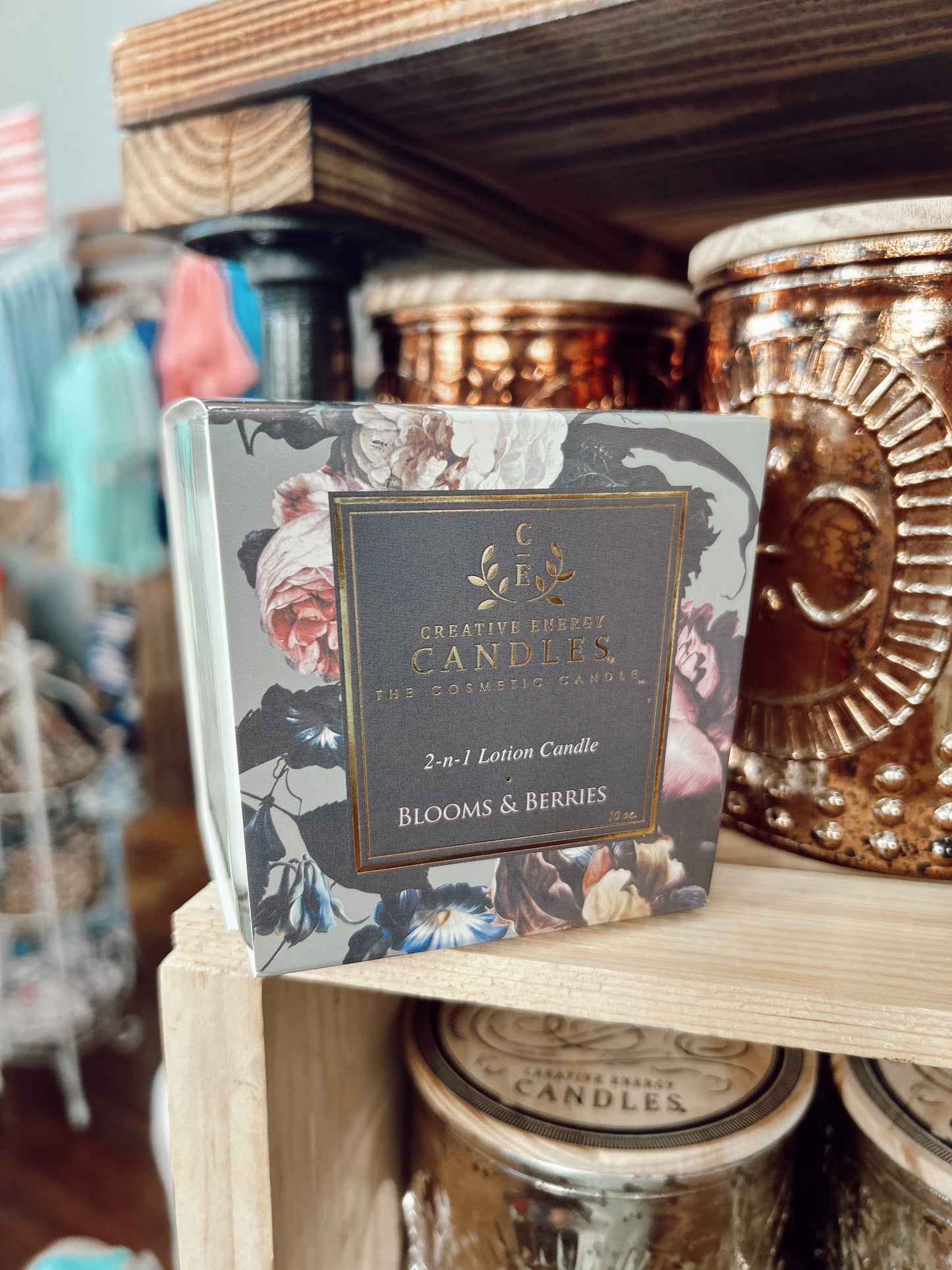 Creative Energy Candles Square 10oz & 6oz