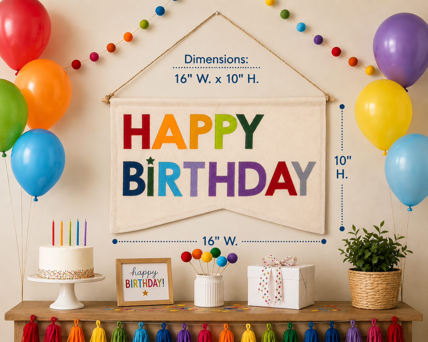 HAPPY BIRTHDAY BANNER