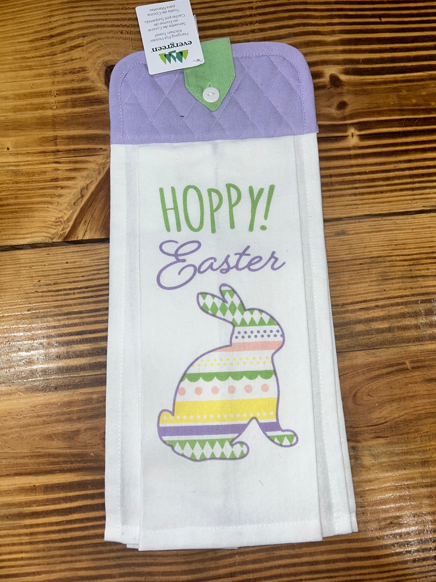 EVERGREEN Hanging Towel Easter