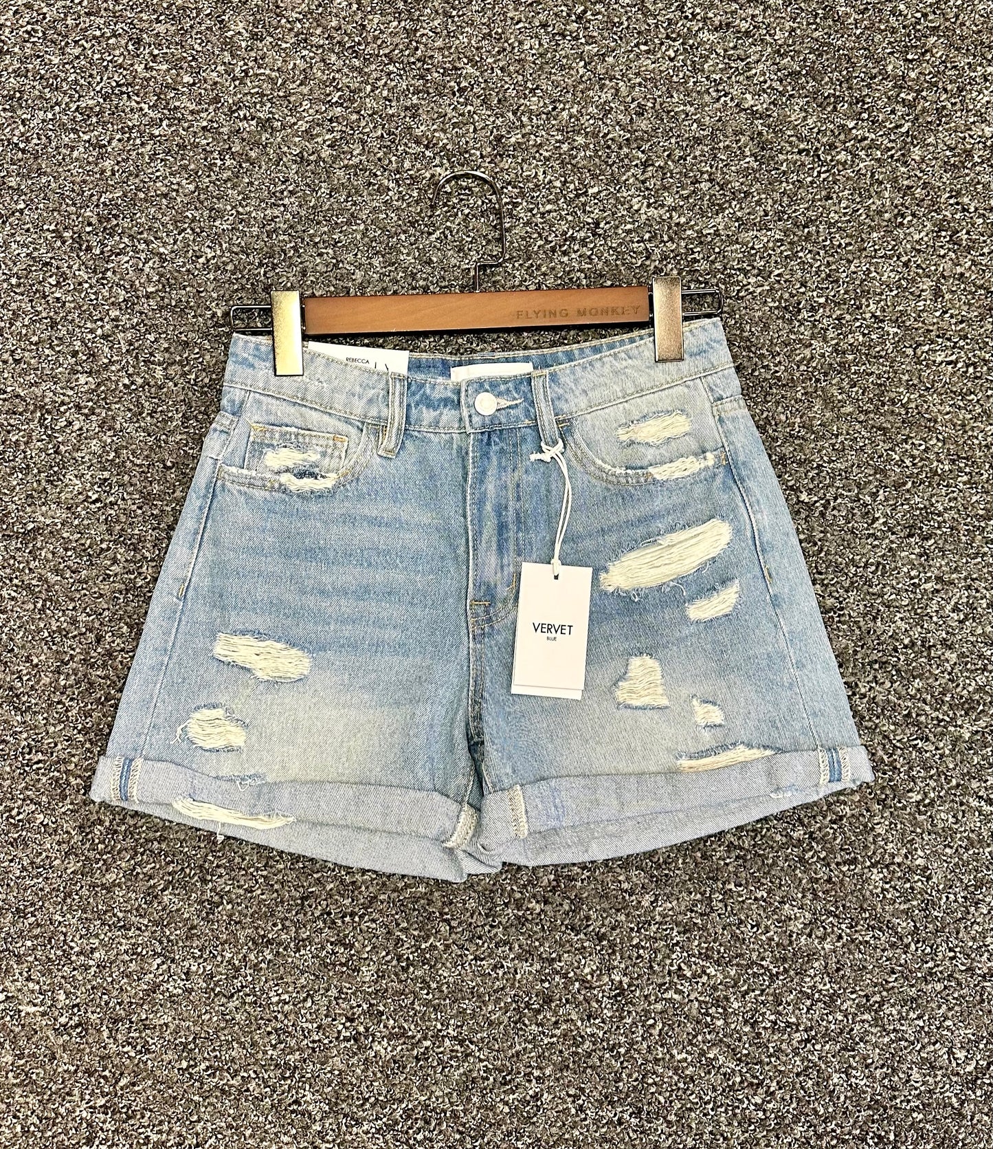 Flying Monkey Jean Shorts