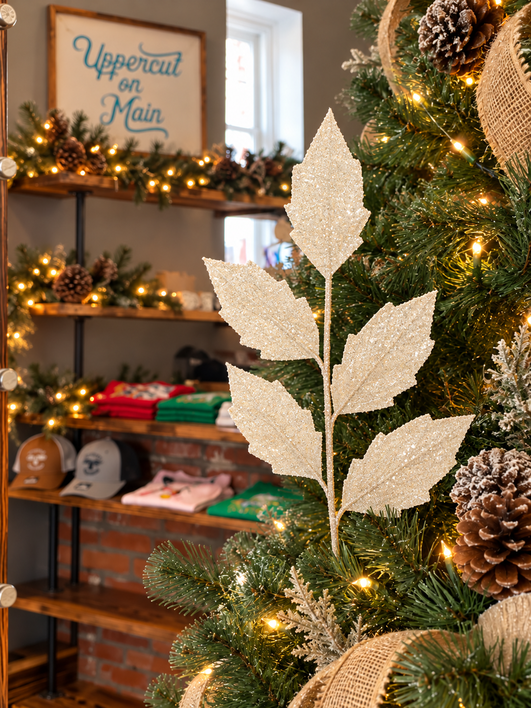 White Leaf Sprig