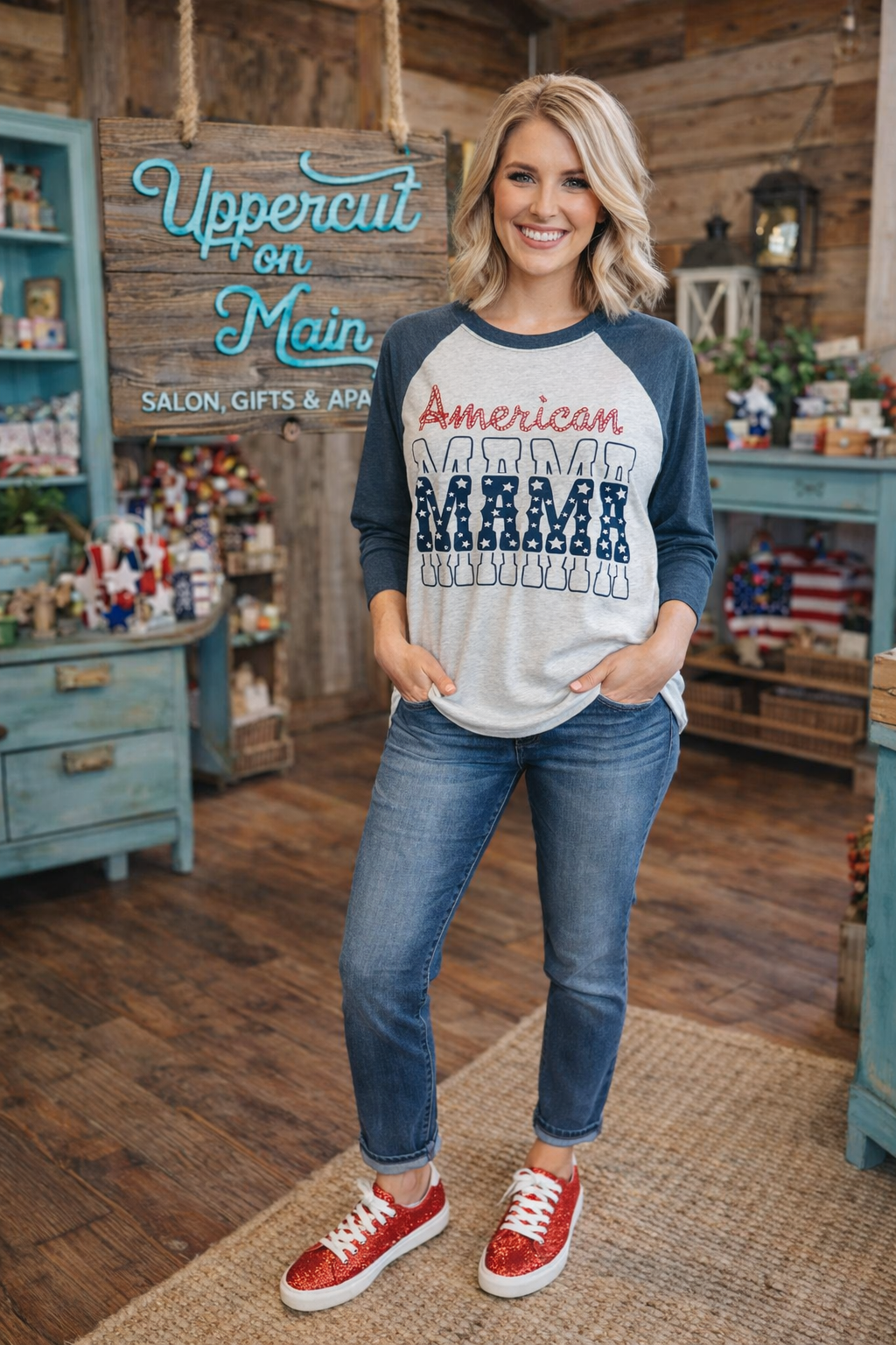 AMERICAN MAMA Custom Shirt