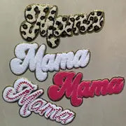 Chenille Iron-on Patches: