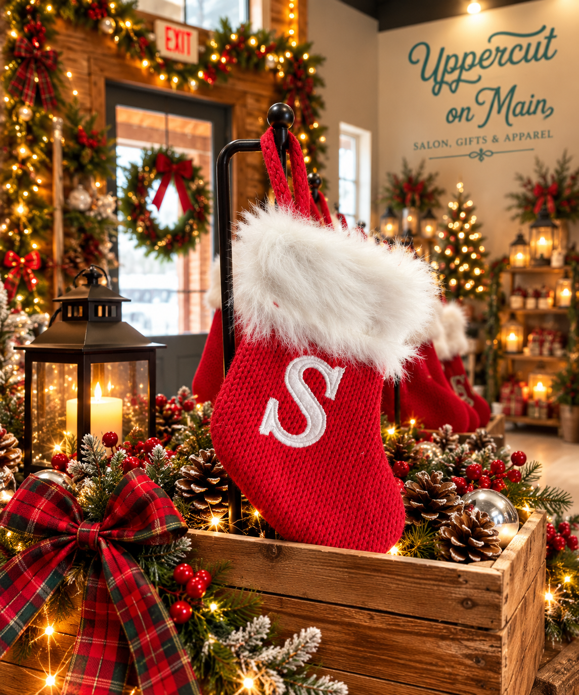 MONOGRAM STOCKING