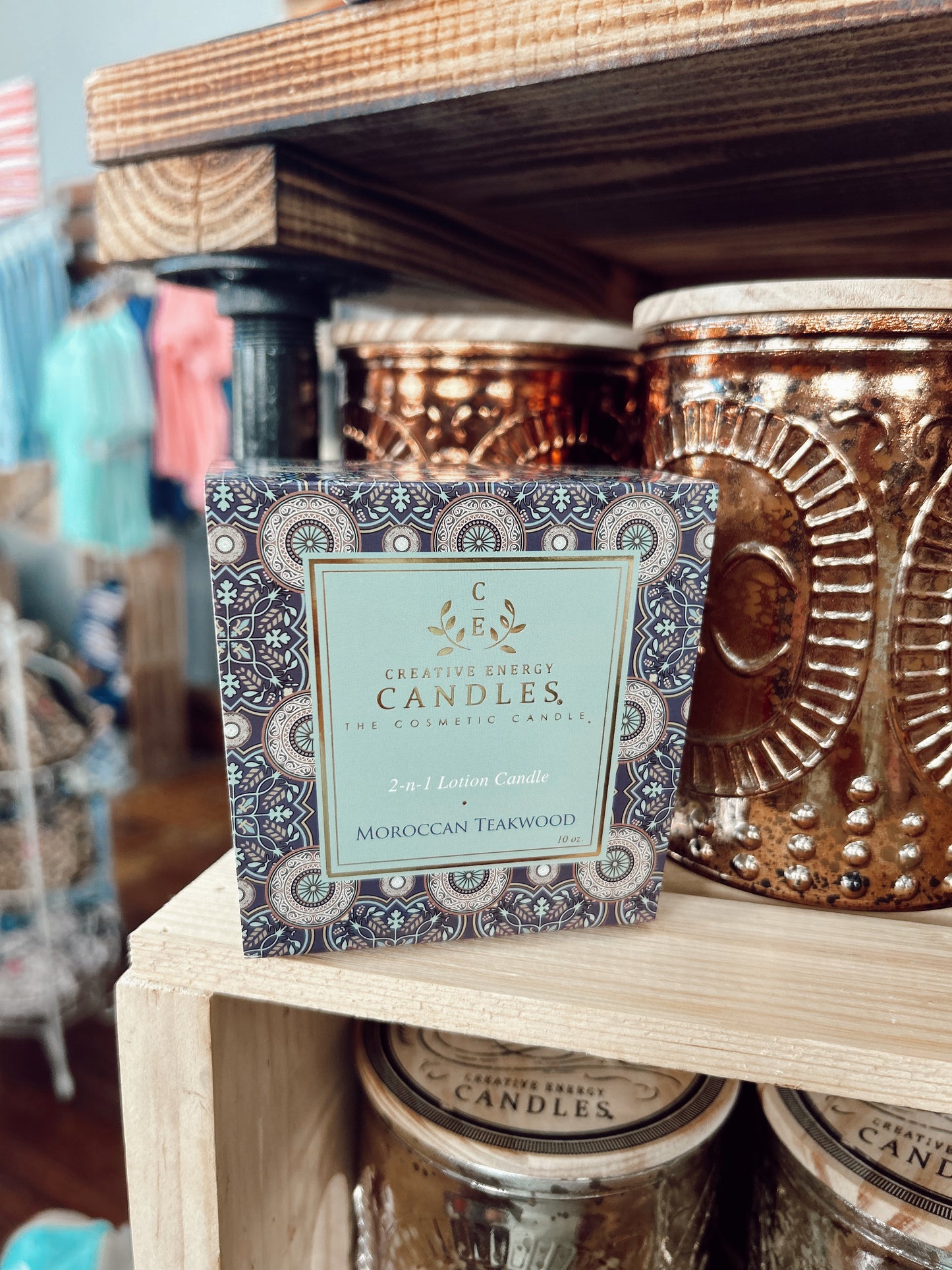 Creative Energy Candles Square 10oz & 6oz