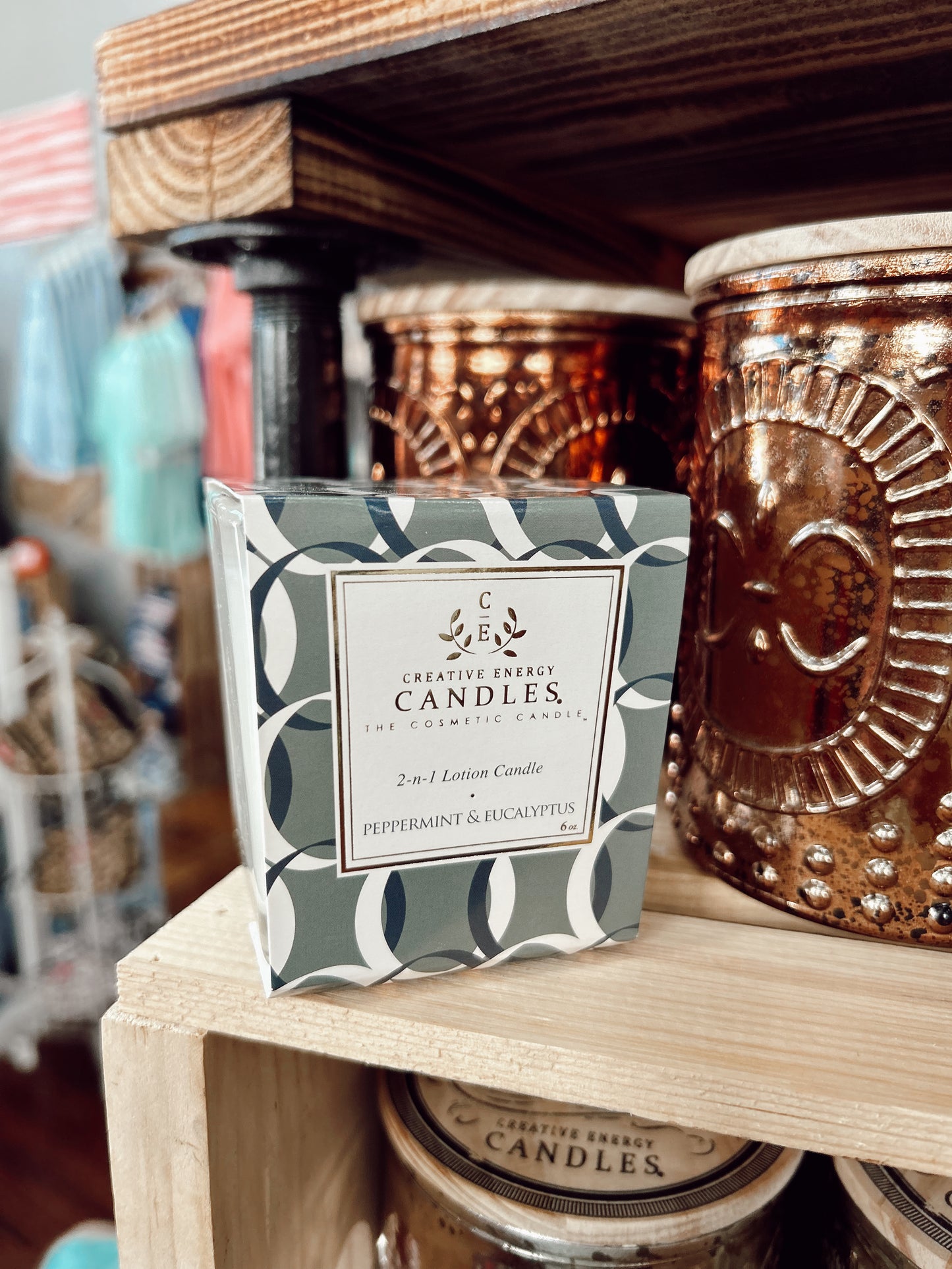 Creative Energy Candles Square 10oz & 6oz