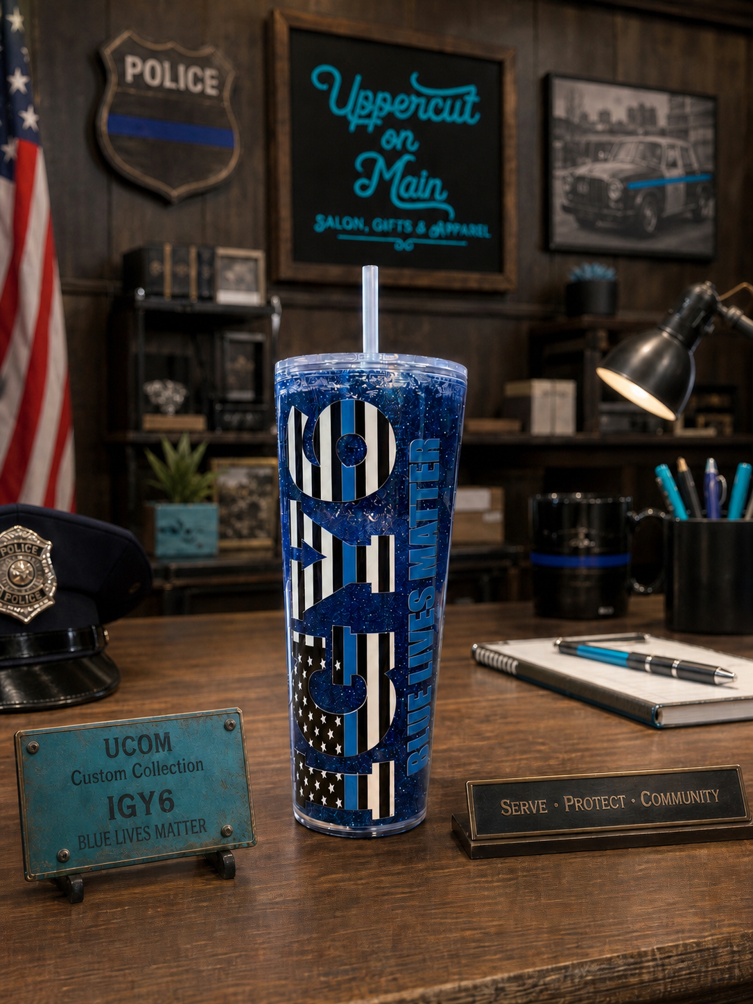 IGY6 Glitter Tumbler