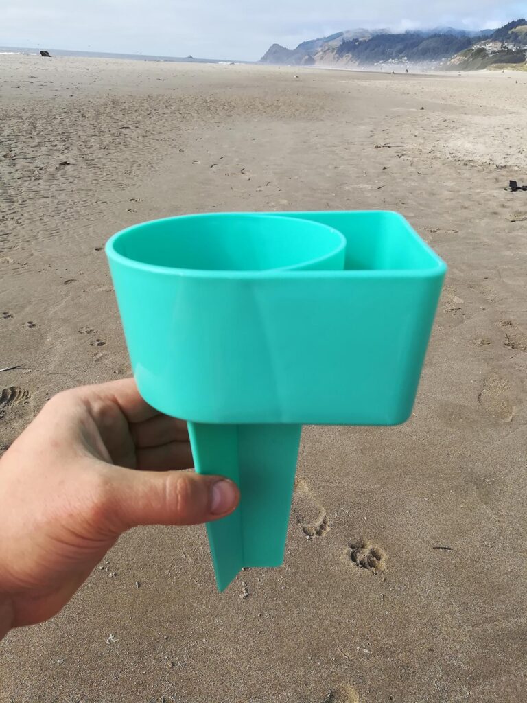 Beach Cup/Phone Holder