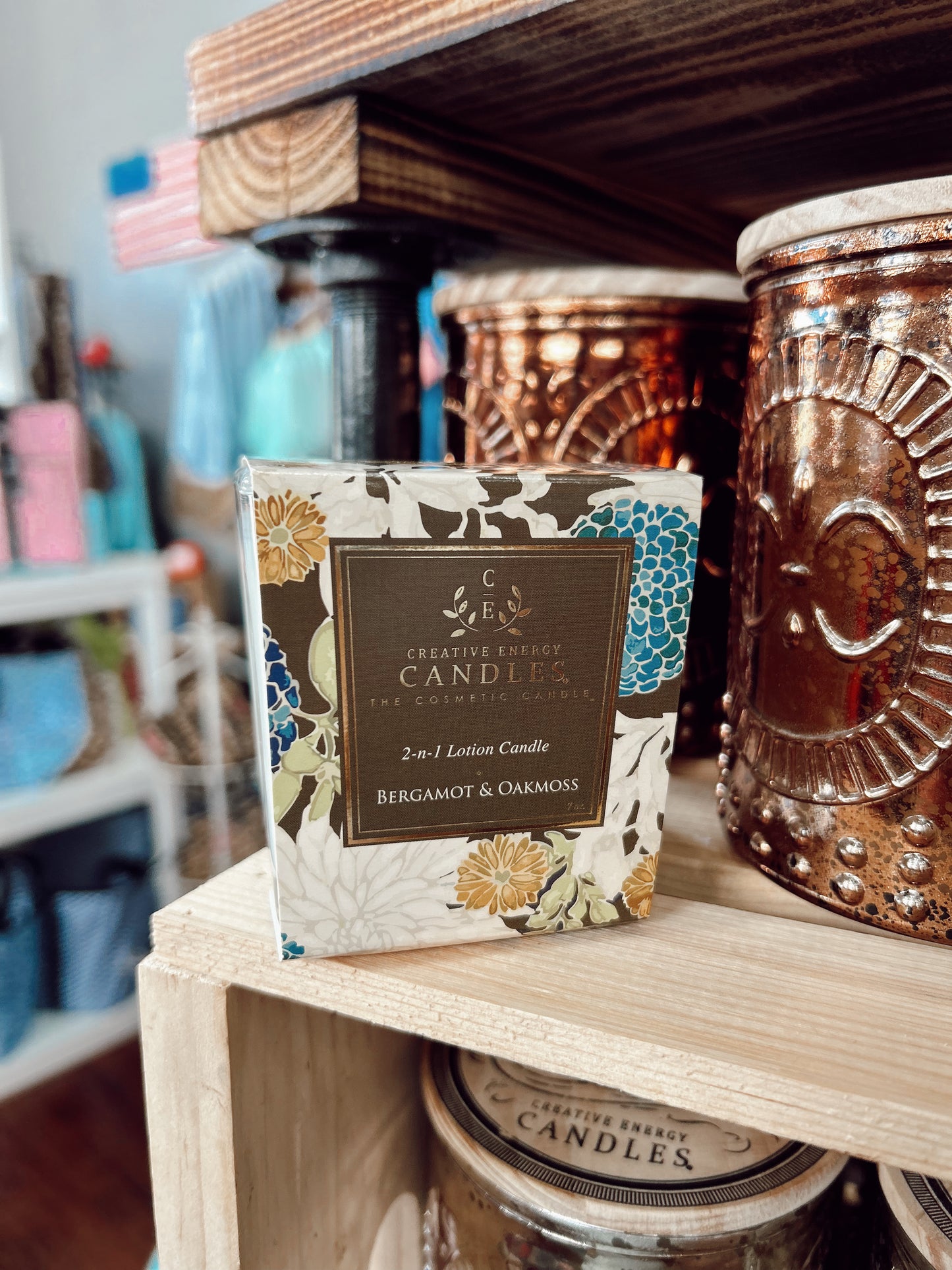 Creative Energy Candles Square 10oz & 6oz