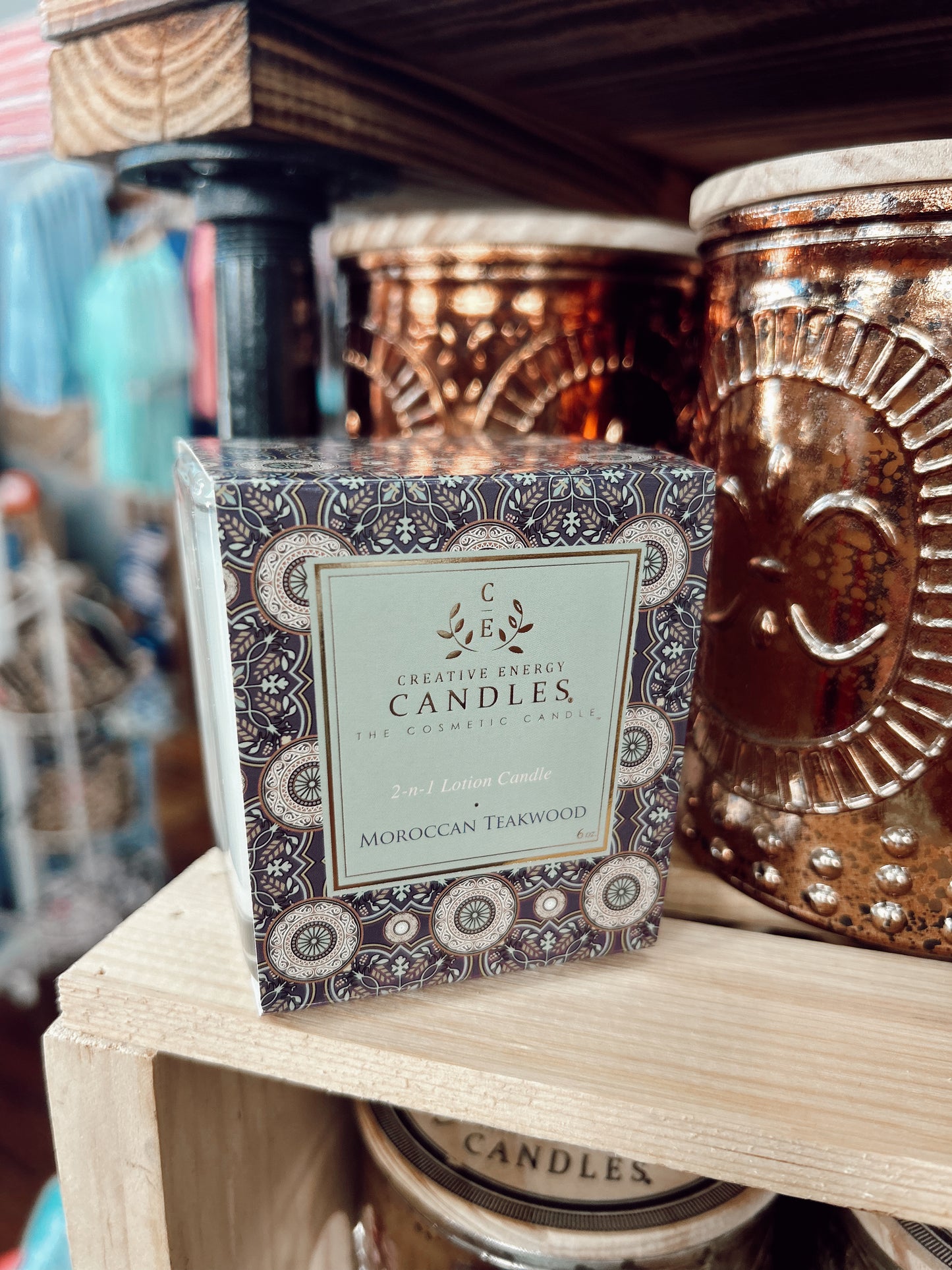 Creative Energy Candles Square 10oz & 6oz