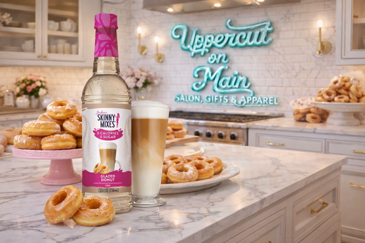 JORDAN’S Skinny Mix GLAZED DOUGHNUT