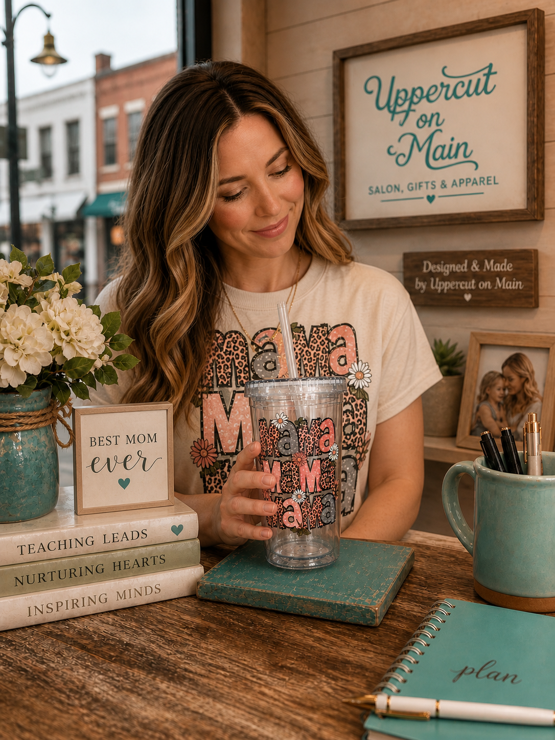Cheetah Mama Cup