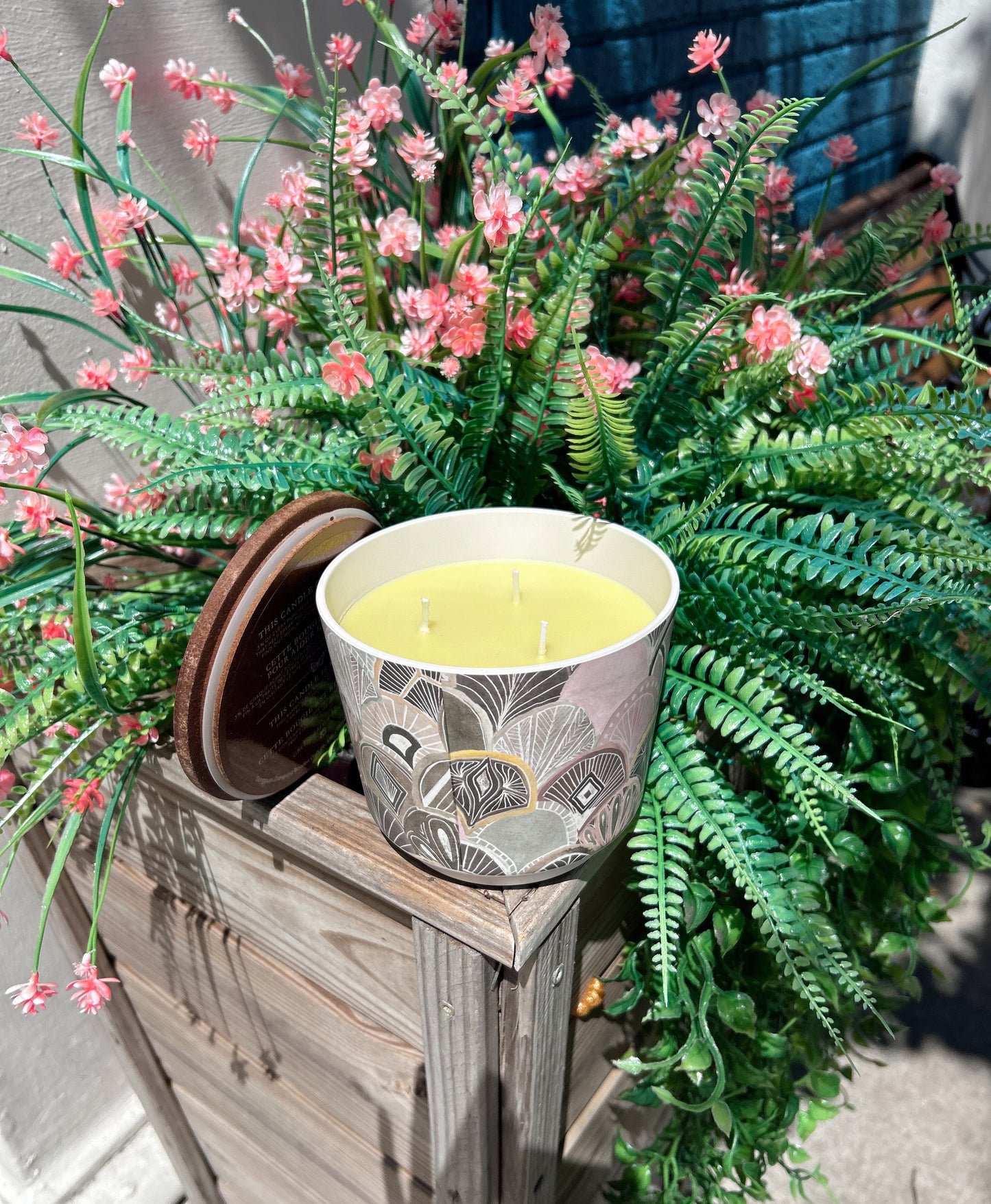 GREENLEAF Pattern Candles