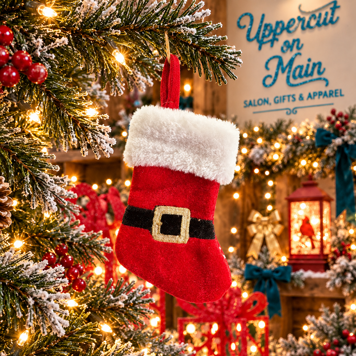 Mini RW STOCKING Ornament