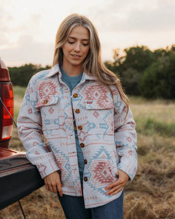 YEE YEE Women's Out West Flannel Shacket