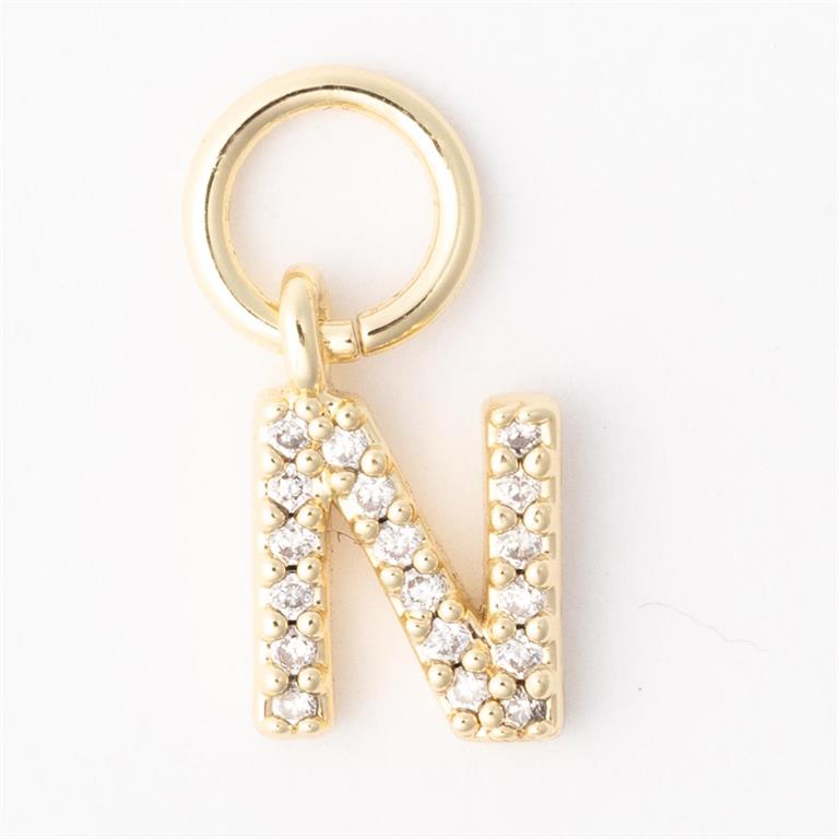 MICHELLE MCDOWELL Earring Initial Charms