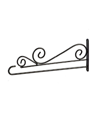 EVERGREEN Swirl WM Garden Flag Hanger