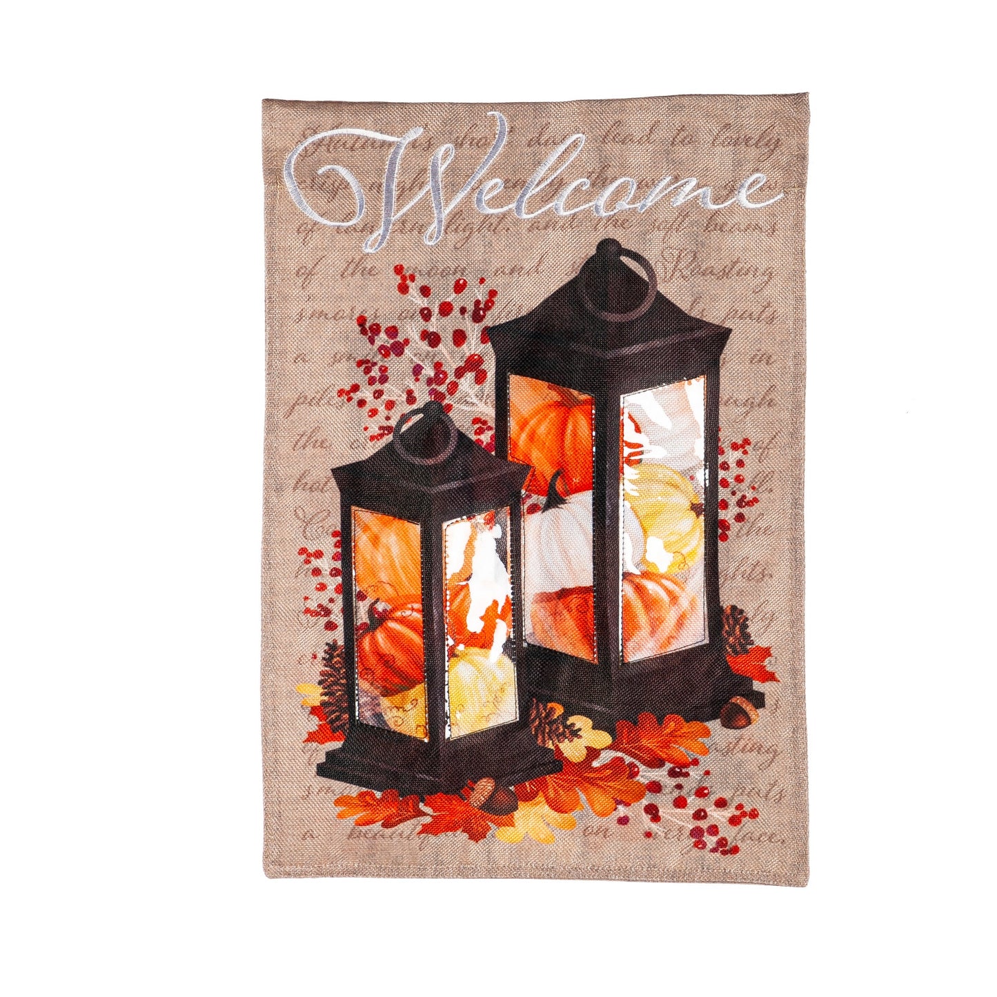 EVERGREEN Fall Garden Flag