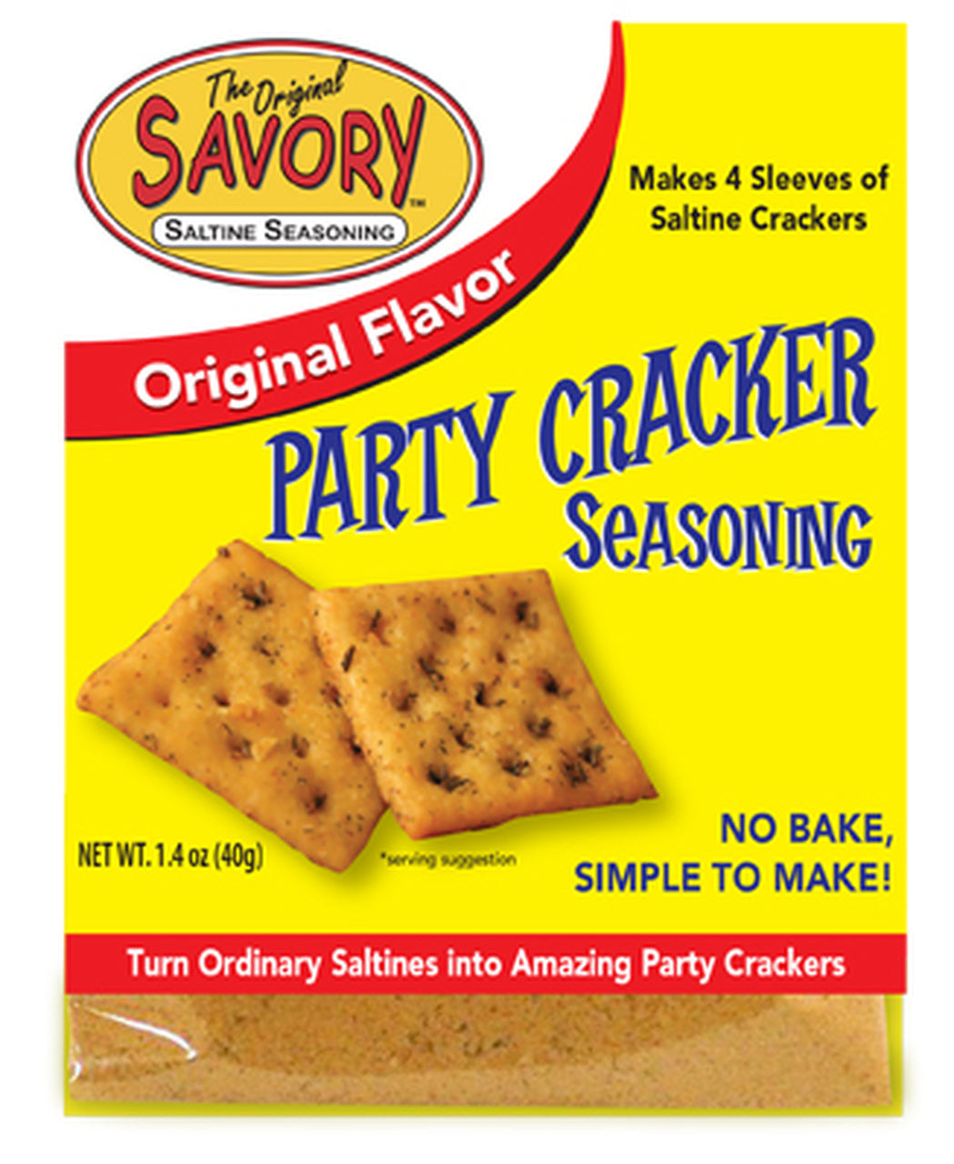 SAVORY Party Cracker Seasonings