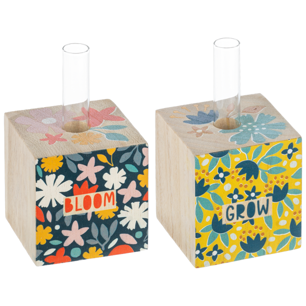 GANZ Block Bud Vase