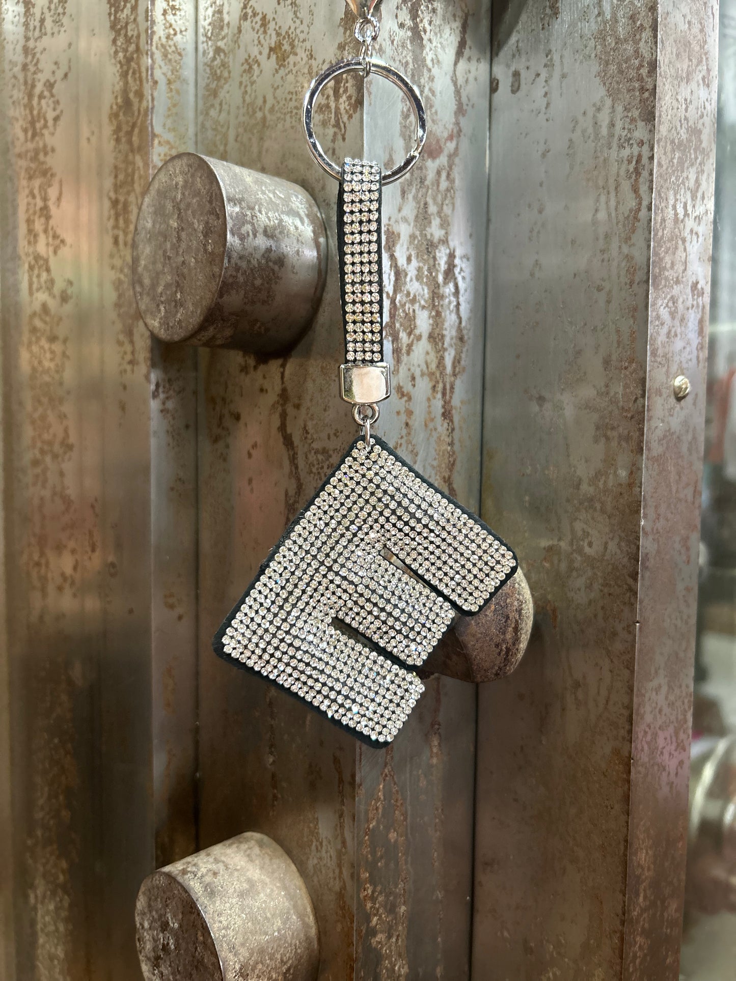 GANZ Sparkle Monogram Keychains