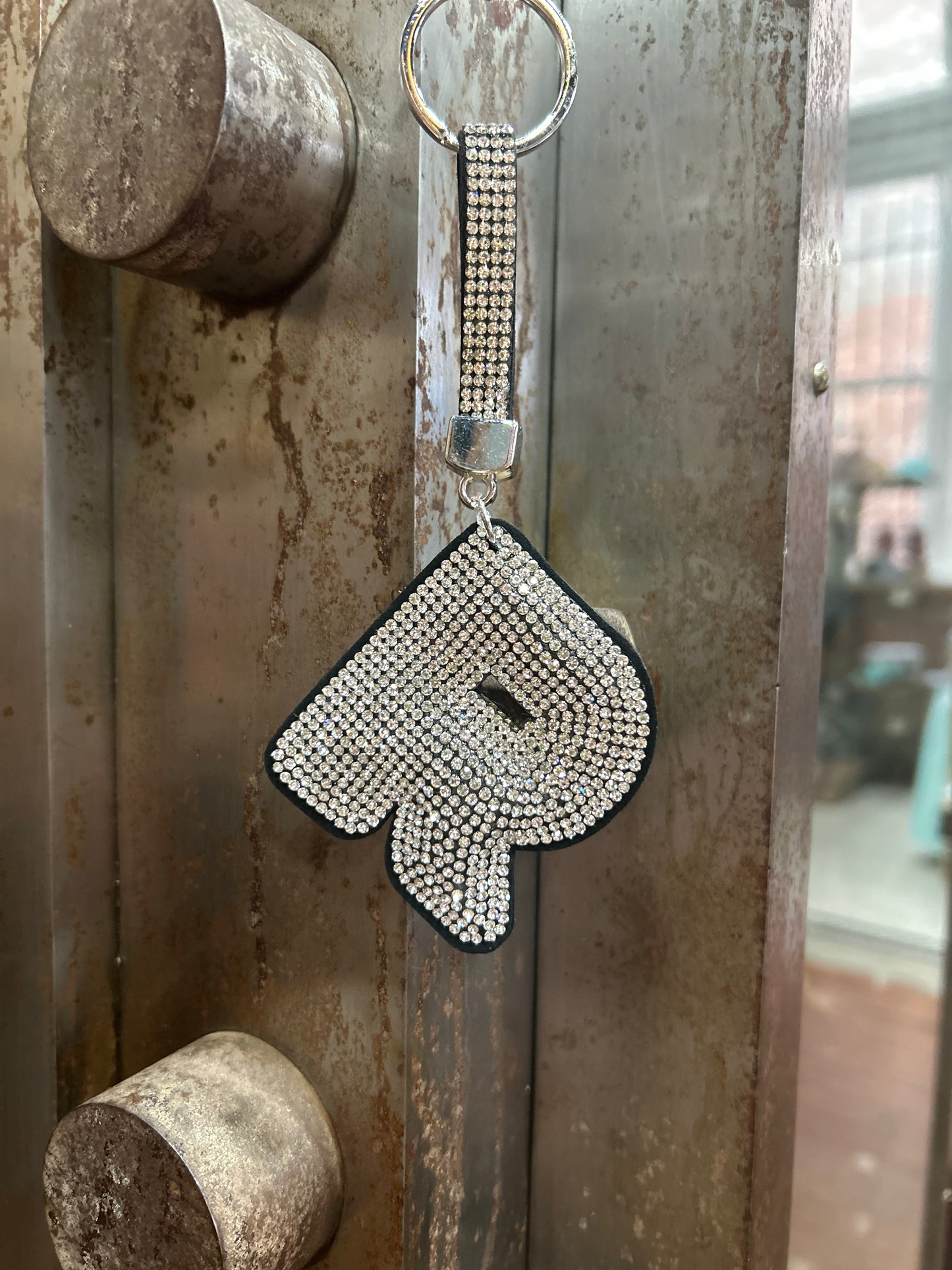 GANZ Sparkle Monogram Keychains