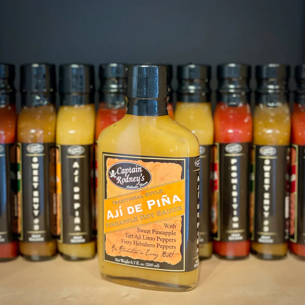 CAPTAIN RODNEYS Aji De Pina Pineapple Hot Sauce