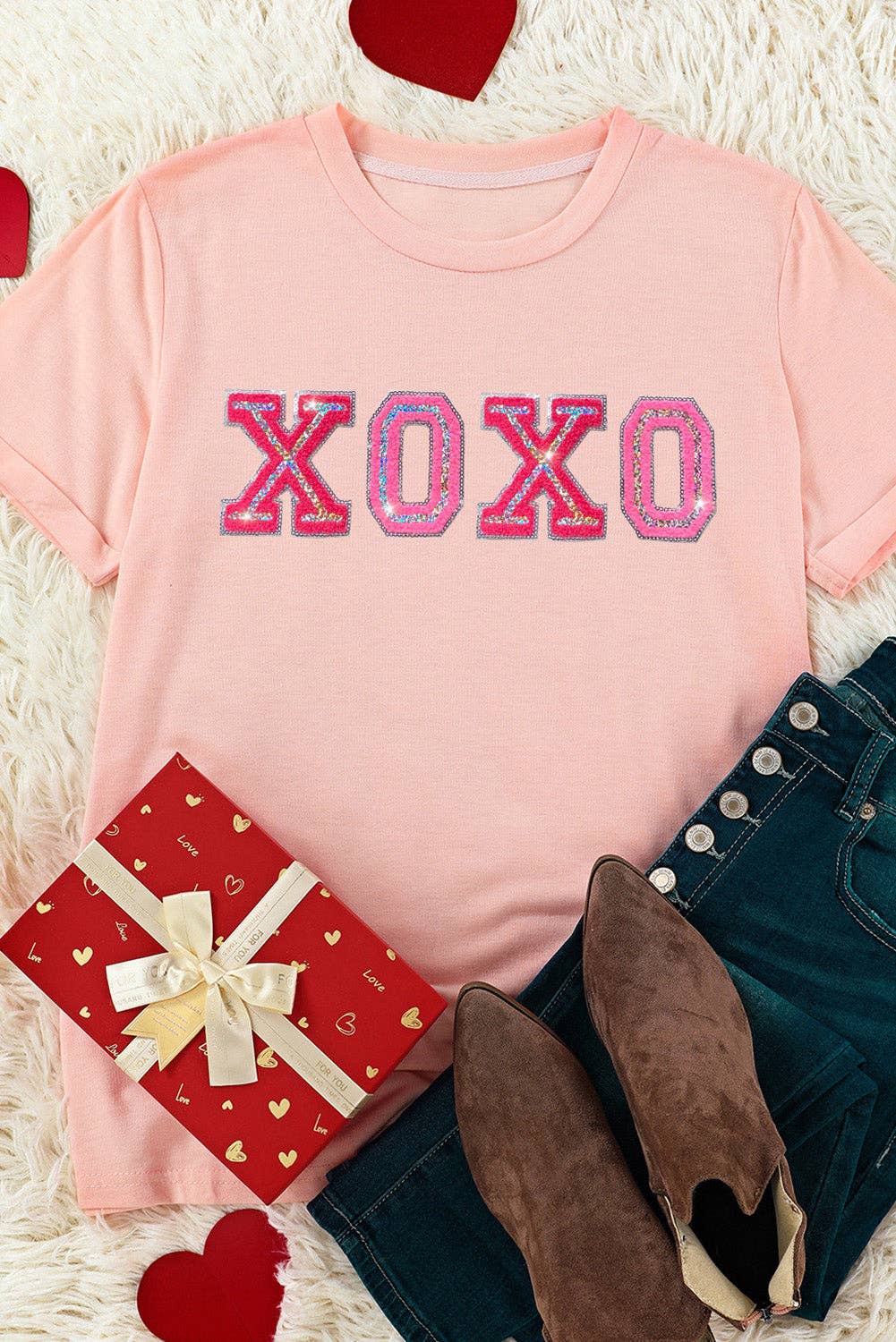 XOXO Pink Valentines T-shirt