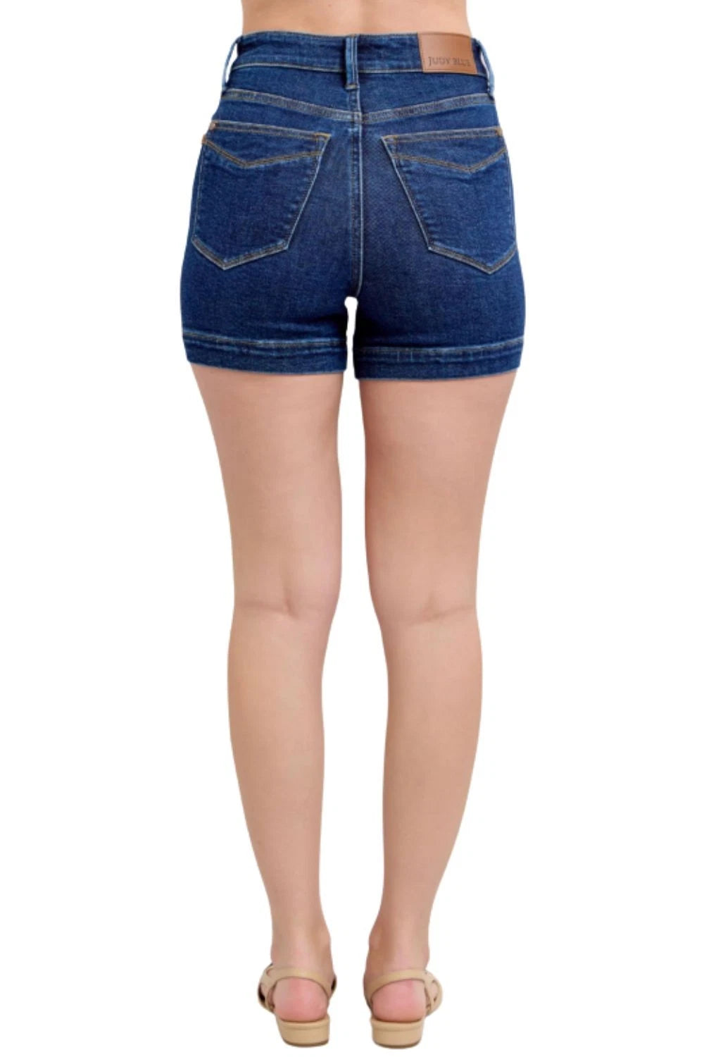 Judy Blue HW Tummy Control Shorts
