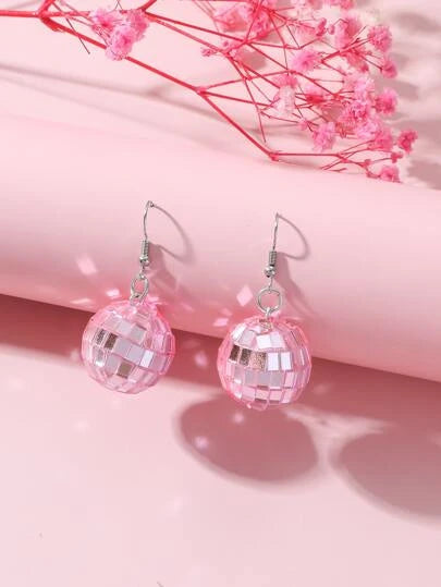 Hot Pink Disco Balls