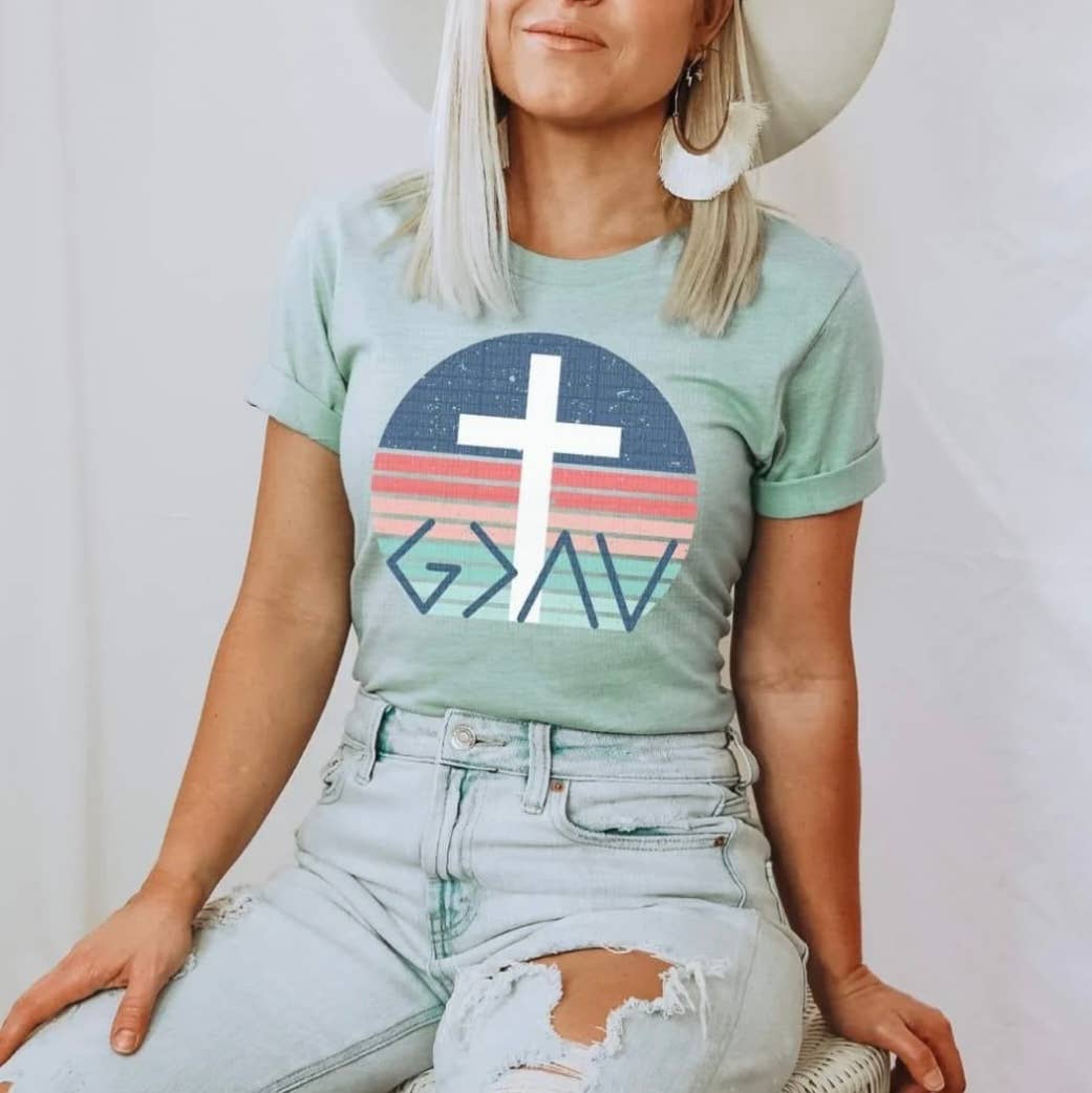 God Is Greater Than My Highs & Lows Tee