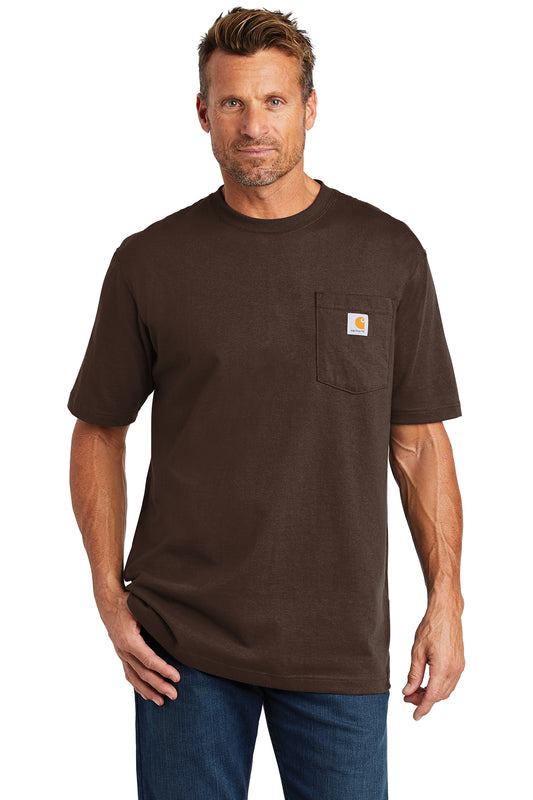 CARHARTT Shirt Original Fit Dark Brown