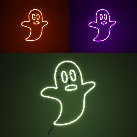 Glittervile Neon Ghost