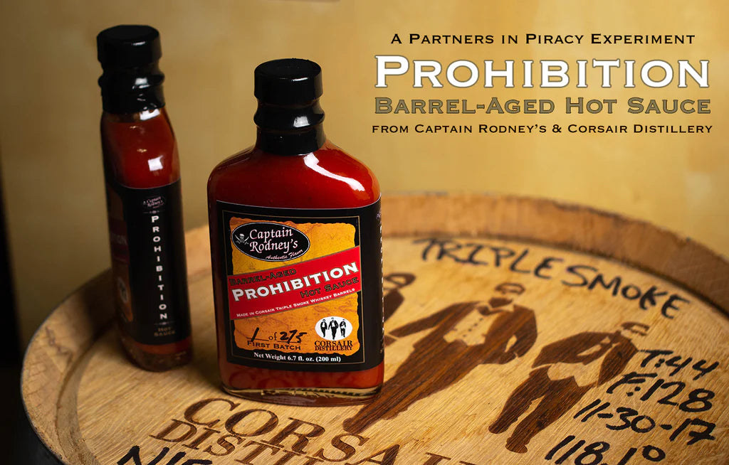 CAPTAIN RODNEYS prohibition hot sauce