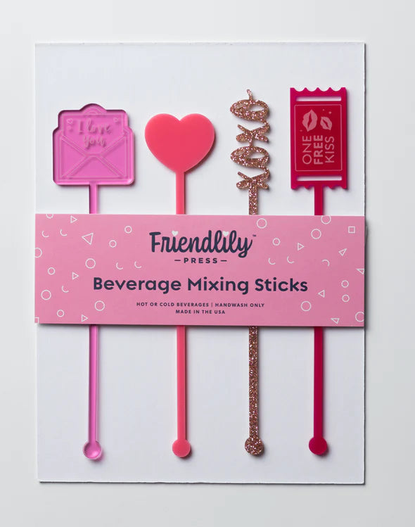 FRIENDLILY PRESS Drink Stirrers