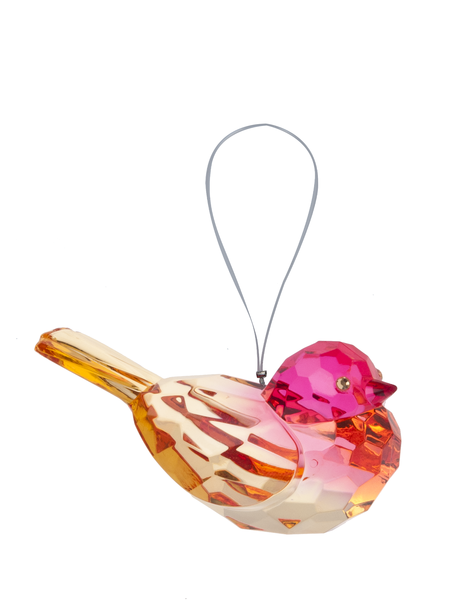 3.25" Hanging Acrylic Bird