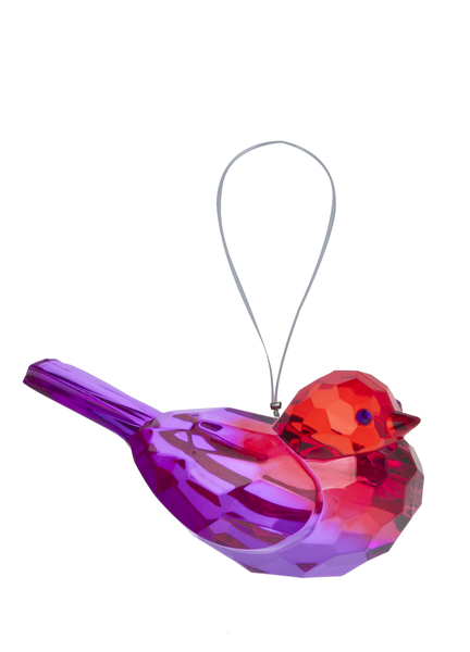3.25" Hanging Acrylic Bird