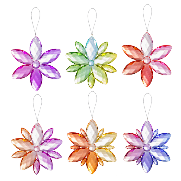 4.25" Daisy Ornaments