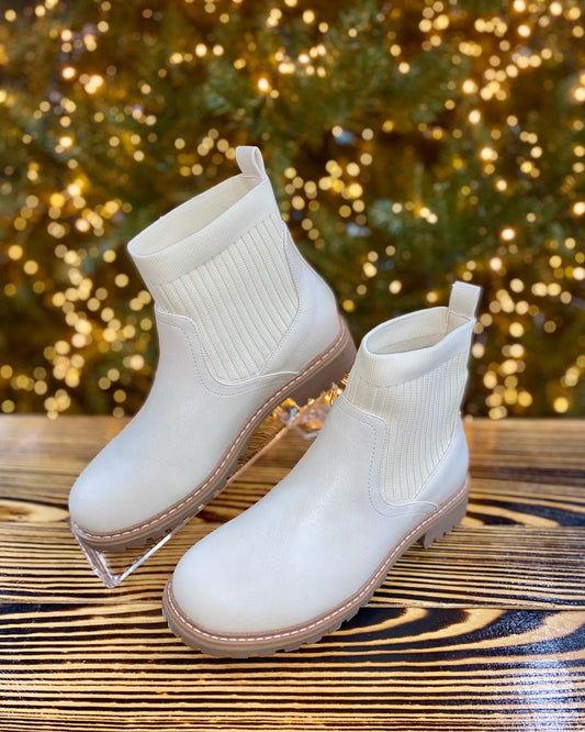 CORKYS Cream Cabin Fever Boots