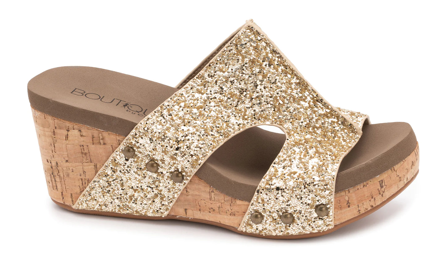 CORKYS Gold Glitter Oasis