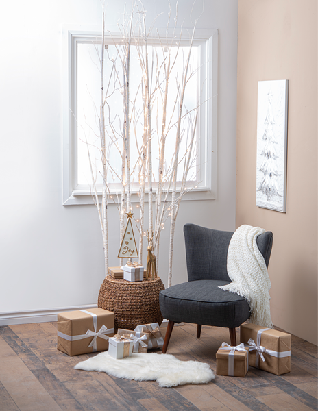 LED Birch Twig Tree