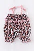 Pink Leopard Baby Romper
